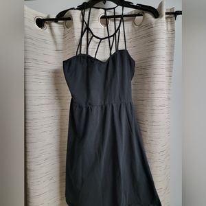 Venus – Black Strappy Dress